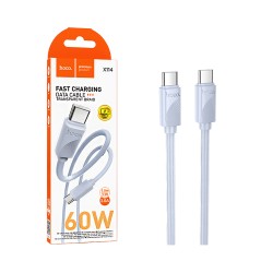 Hoco Cable X114 Energy Type-C to Type-C 60W 3A 1M Blue Hoco Cable X114 Energy Type-C to Type-C 60W 3A 1M Blue