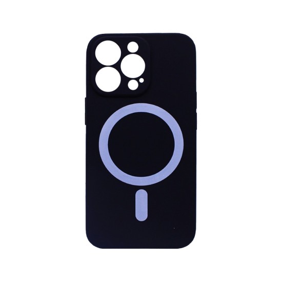 New Science Silicone Megnatic Capa para iPhone 12 Pro Preto New Science Silicone Megnatic Capa para iPhone 12 Pro Preto