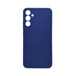 Silicone Case with Camera Shield for Samsung Galaxy A34 5g Blue Silicone Case with Camera Shield for Samsung Galaxy A34 5g Blue