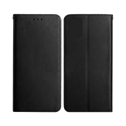 Leather Flip Cover with Internal Pocket For Samsung Galaxy A71 Black Leather Flip Cover with Internal Pocket For Samsung Galaxy A71 Black