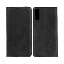 Leather Flip Cover with Internal Pocket For Samsung Galaxy A70 Black Leather Flip Cover with Internal Pocket For Samsung Galaxy A70 Black