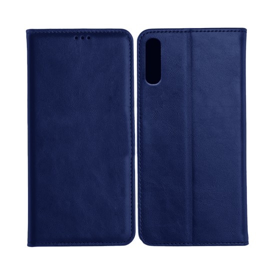 Leather Flip Cover with Internal Pocket For Samsung Galaxy A50 5G Blue Leather Flip Cover with Internal Pocket For Samsung Galaxy A50 5G Blue