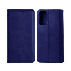 Capa de Couro com Bolso Interno para Xiaomi Redmi Note 10/10s 5g Azul Capa de Couro com Bolso Interno para Xiaomi Redmi Note 10/10s 5g Azul