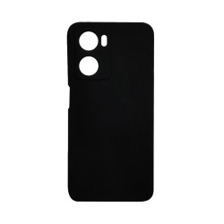 Capa de Silicone com Moldura de Câmera para Oppo A57/A57s Preto Capa de Silicone com Moldura de Câmera para Oppo A57/A57s Preto