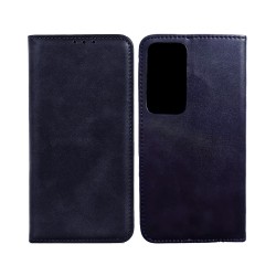 Capa Flip de Couro com Bolso Interno para Oppo A16 Preto Capa Flip de Couro com Bolso Interno para Oppo A16 Preto