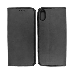 Leather Flip Cover with Internal Pocket for Apple iPhone X Black Leather Flip Cover with Internal Pocket for Apple iPhone X Black