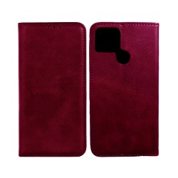 Capa Flip de Couro com Bolso Interno para Xiaomi Redmi A1 Plus/Redmi A2 Plus Vermelho Capa Flip de Couro com Bolso Interno para Xiaomi Redmi A1 Plus/Redmi A2 Plus Vermelho