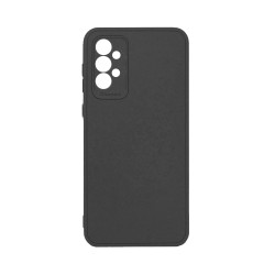 Funda de Silicona Suave con Marco de Cámara para Samsung Galaxy A52 4G/A52 5G/A52S Negro