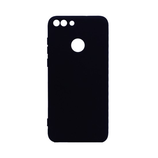 Silicone Case with Camera Shield For Huawei P Smart Black Silicone Case with Camera Shield For Huawei P Smart Black