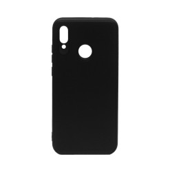 Capa de Silicone Macio para Huawei P Smart 2019 Preto Capa de Silicone Macio para Huawei P Smart 2019 Preto