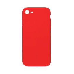 Silicone Case with Camera Shield for Apple iPhone 7G/iPhone 8G/iPhone SE Red Silicone Case with Camera Shield for Apple iPhone 7G/iPhone 8G/iPhone SE Red