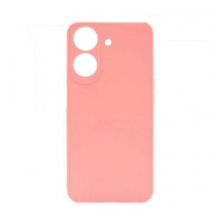 Capa de Silicone Macio com Moldura de Câmera para Xiaomi Redmi 13C/Poco C65 Rosa Capa de Silicone Macio com Moldura de Câmera para Xiaomi Redmi 13C/Poco C65 Rosa