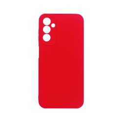 Capa de Silicone com Moldura de Câmera para Samsung Galaxy A14 Vermelho Capa de Silicone com Moldura de Câmera para Samsung Galaxy A14 Vermelho