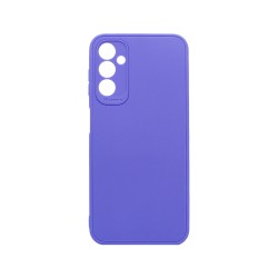 Capa de Silicone com Moldura de Câmera para Samsung Galaxy A14 Roxo Capa de Silicone com Moldura de Câmera para Samsung Galaxy A14 Roxo