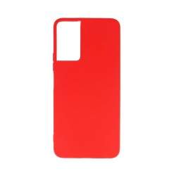 Capa de Silicone para TCL 40SE Vermelho Capa de Silicone para TCL 40SE Vermelho