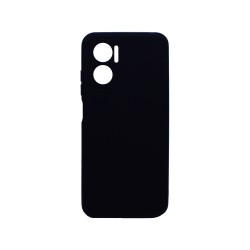 Silicone Case with Camera Shield for Xiaomi Redmi Note 11E Black Silicone Case with Camera Shield for Xiaomi Redmi Note 11E Black