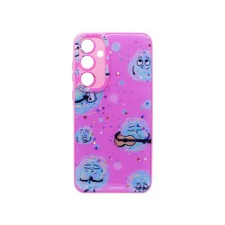Capa Silicone Designer para Samsung Galaxy A35 5G Rosa Capa Silicone Designer para Samsung Galaxy A35 5G Rosa