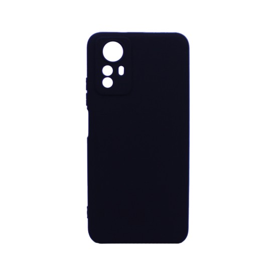 Soft Silicone Case with Camera Shield for Xiaomi Redmi Note 12S Black Soft Silicone Case with Camera Shield for Xiaomi Redmi Note 12S Black