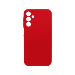 Capa de Silicone Macio com Moldura de Câmera para Samsung Galaxy A15 Vermelho Capa de Silicone Macio com Moldura de Câmera para Samsung Galaxy A15 Vermelho