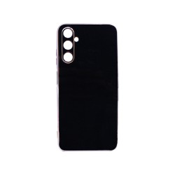 Capa de Silicone Designer com Moldura de Câmera para Samsung Galaxy A05S Preto Capa de Silicone Designer com Moldura de Câmera para Samsung Galaxy A05S Preto