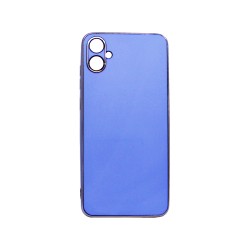 Capa de Silicone Designer com Moldura de Câmera para Samsung Galaxy A05 Azul Capa de Silicone Designer com Moldura de Câmera para Samsung Galaxy A05 Azul