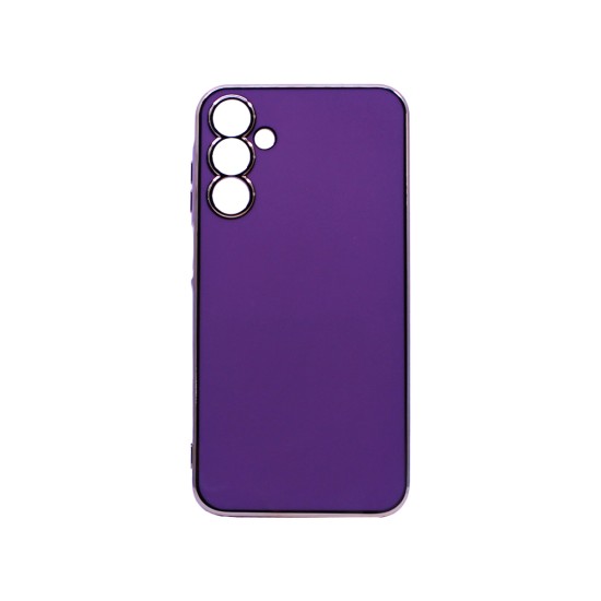 Designer Silicone Case with Camera shield for Samsung Galaxy A15 Purple Designer Silicone Case with Camera shield for Samsung Galaxy A15 Purple