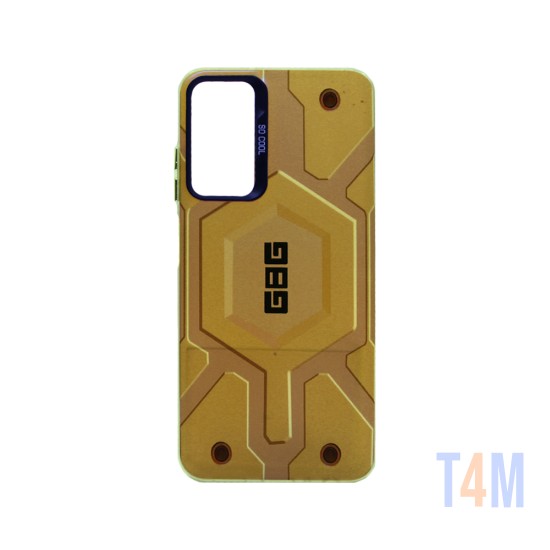 Capa Duro Designer para Samsung Galaxy A05S Dourado