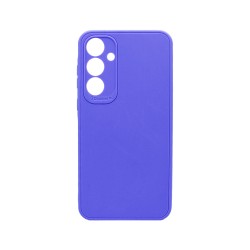 Capa de Silicone Macio com Moldura de Câmera para Samsung Galaxy A35 Roxo Capa de Silicone Macio com Moldura de Câmera para Samsung Galaxy A35 Roxo