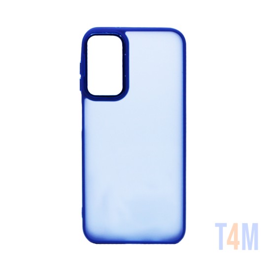 Capa de Silicone Transparente para Samsung Galaxy A14 4G/5G Azul