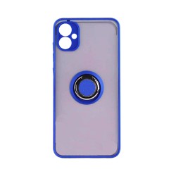 Case with Support Ring for Samsung Galaxy A05 4G Smoked Blue Case with Support Ring for Samsung Galaxy A05 4G Smoked Blue
