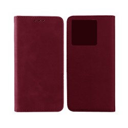 Capa de Couro com Bolso Interno para Xiaomi Redmi Note 13 Pro 5g Vermelho Capa de Couro com Bolso Interno para Xiaomi Redmi Note 13 Pro 5g Vermelho