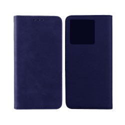 Capa de Couro com Bolso Interno para Xiaomi Redmi Note 13 Pro 5g Azul Capa de Couro com Bolso Interno para Xiaomi Redmi Note 13 Pro 5g Azul
