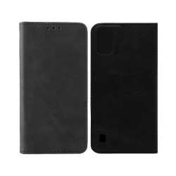 Leather Flip Cover with Internal Pocket for ZTE Blade A52 Lite Black Leather Flip Cover with Internal Pocket for ZTE Blade A52 Lite Black