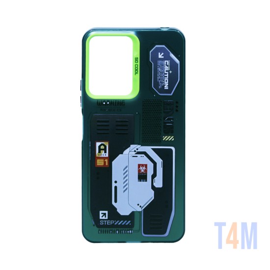 Designer Hard Case for Xiaomi Redmi 13C/Poco C65 Green