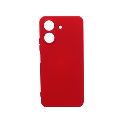 Silicone Case with Camera Shield for Xiaomi Redmi 13C/Poco C65 Red Silicone Case with Camera Shield for Xiaomi Redmi 13C/Poco C65 Red