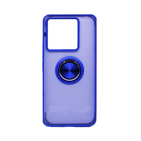 Case with Support Ring for Xiaomi Redmi Note 13 Pro Plus 5G Smoked Blue