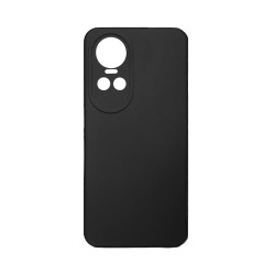Capa de Silicone com Moldura de Câmera para Oppo Reno 10 5G Preto Capa de Silicone com Moldura de Câmera para Oppo Reno 10 5G Preto