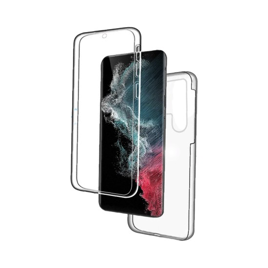 360º Silicon Case for Samsung Galaxy S25 Ultra Transparent