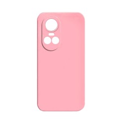 Capa de Silicone com Moldura de Câmera para Oppo Reno 10 5G Rosa Capa de Silicone com Moldura de Câmera para Oppo Reno 10 5G Rosa