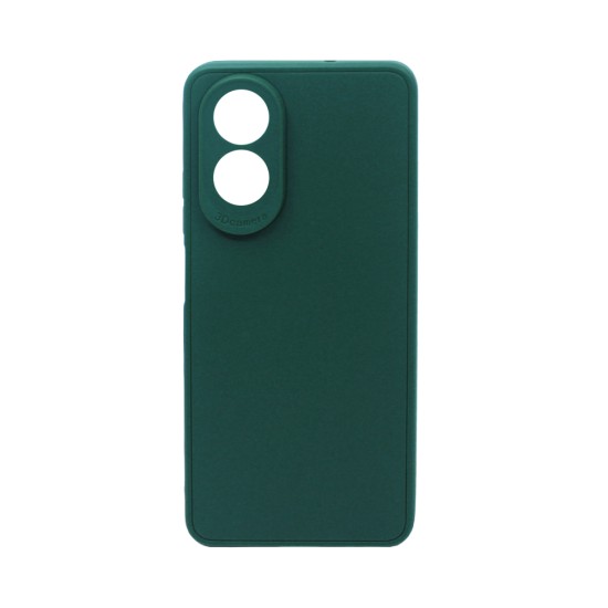 Soft Silicone Case with Camera Shield for Oppo A18 4G/A38 4G Green Soft Silicone Case with Camera Shield for Oppo A18 4G/A38 4G Green