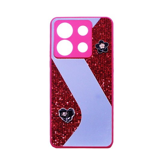 Designer Hard Case for Xiaomi Redmi Note 13 5G Red