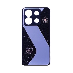 Capa Duro Designer para Xiaomi Redmi Note 13 5G Preto Capa Duro Designer para Xiaomi Redmi Note 13 5G Preto