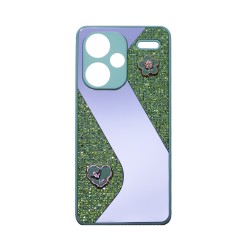 Capa Duro Designer para Xiaomi Redmi Note 13 Pro Plus 5G Verde Capa Duro Designer para Xiaomi Redmi Note 13 Pro Plus 5G Verde