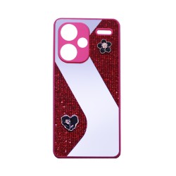Capa Duro Designer para Xiaomi Redmi Note 13 Pro Plus 5G Vermelho Capa Duro Designer para Xiaomi Redmi Note 13 Pro Plus 5G Vermelho