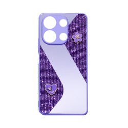 Capa Duro Designer para Xiaomi Redmi Note 13 4G Roxo Capa Duro Designer para Xiaomi Redmi Note 13 4G Roxo