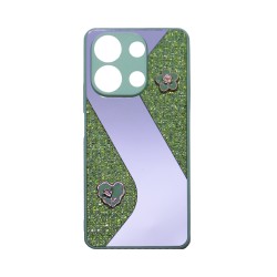 Capa Duro Designer para Xiaomi Redmi Note 13 4G Verde Capa Duro Designer para Xiaomi Redmi Note 13 4G Verde