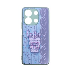 Capa Duro Designer para Xiaomi Redmi Note 13 4G Verde Capa Duro Designer para Xiaomi Redmi Note 13 4G Verde