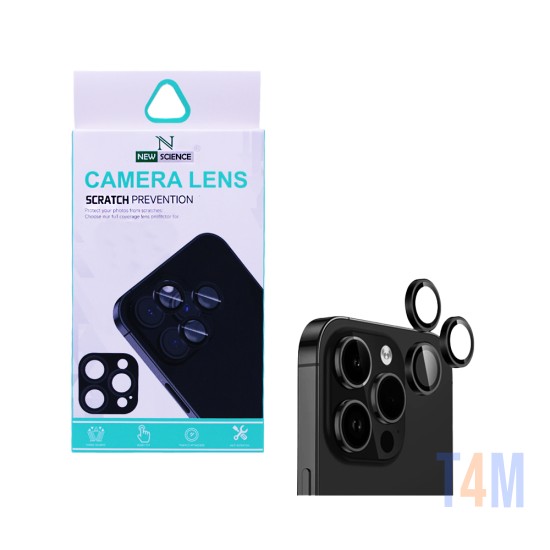 Protetor de Vidro da Câmera Traseira para Apple iPhone 12 Pro/12 Pro Max Preto