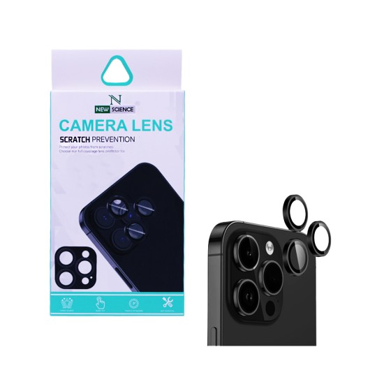 Back Camera Glass Protector for Apple iPhone 14 Pro/14 Pro Max Black