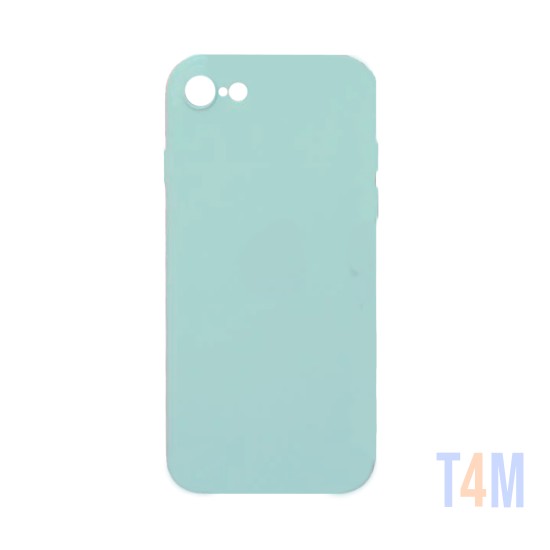 Silicone Case with Camera Sheild for Apple iPhone 7/iPhone 8 Sea Green
